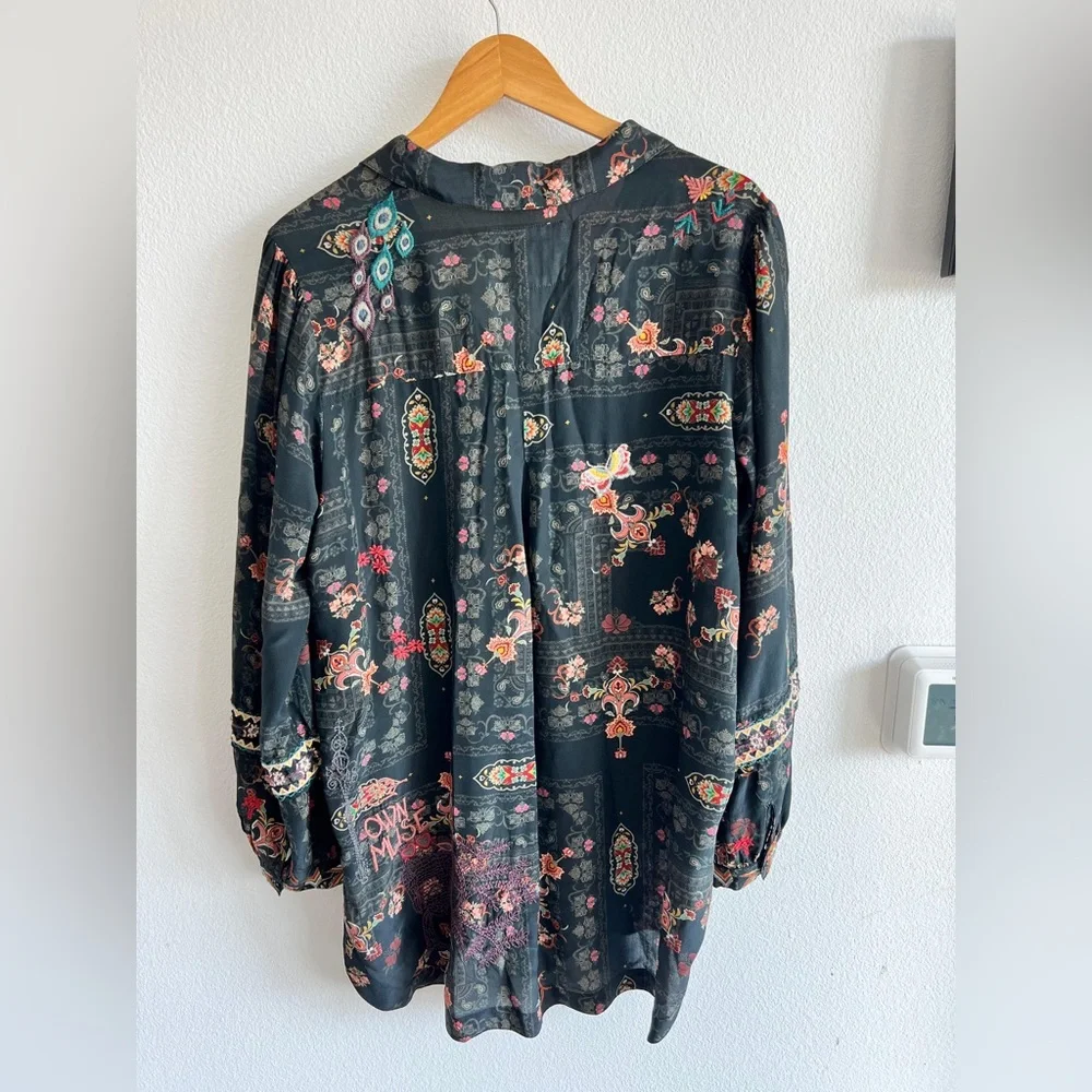 Johnny Was GILA TUNIC - AGGIE size L - Picture 5 of 11